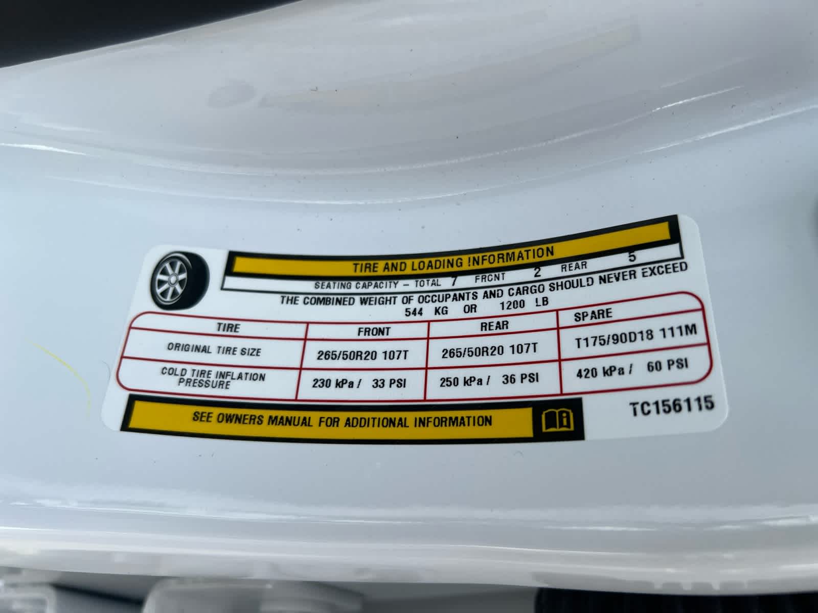 new 2026 Dodge Durango car, priced at $46,825