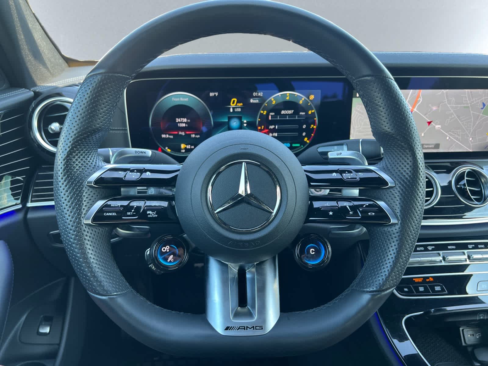 used 2022 Mercedes-Benz AMG E 53 car, priced at $56,497