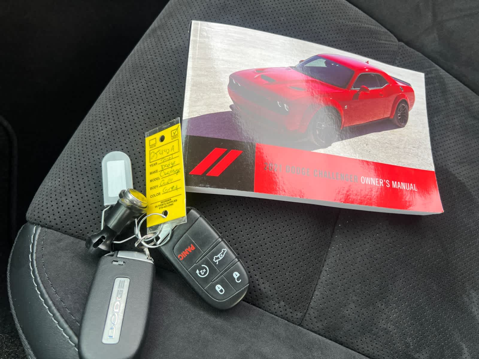 used 2021 Dodge Challenger car, priced at $29,197