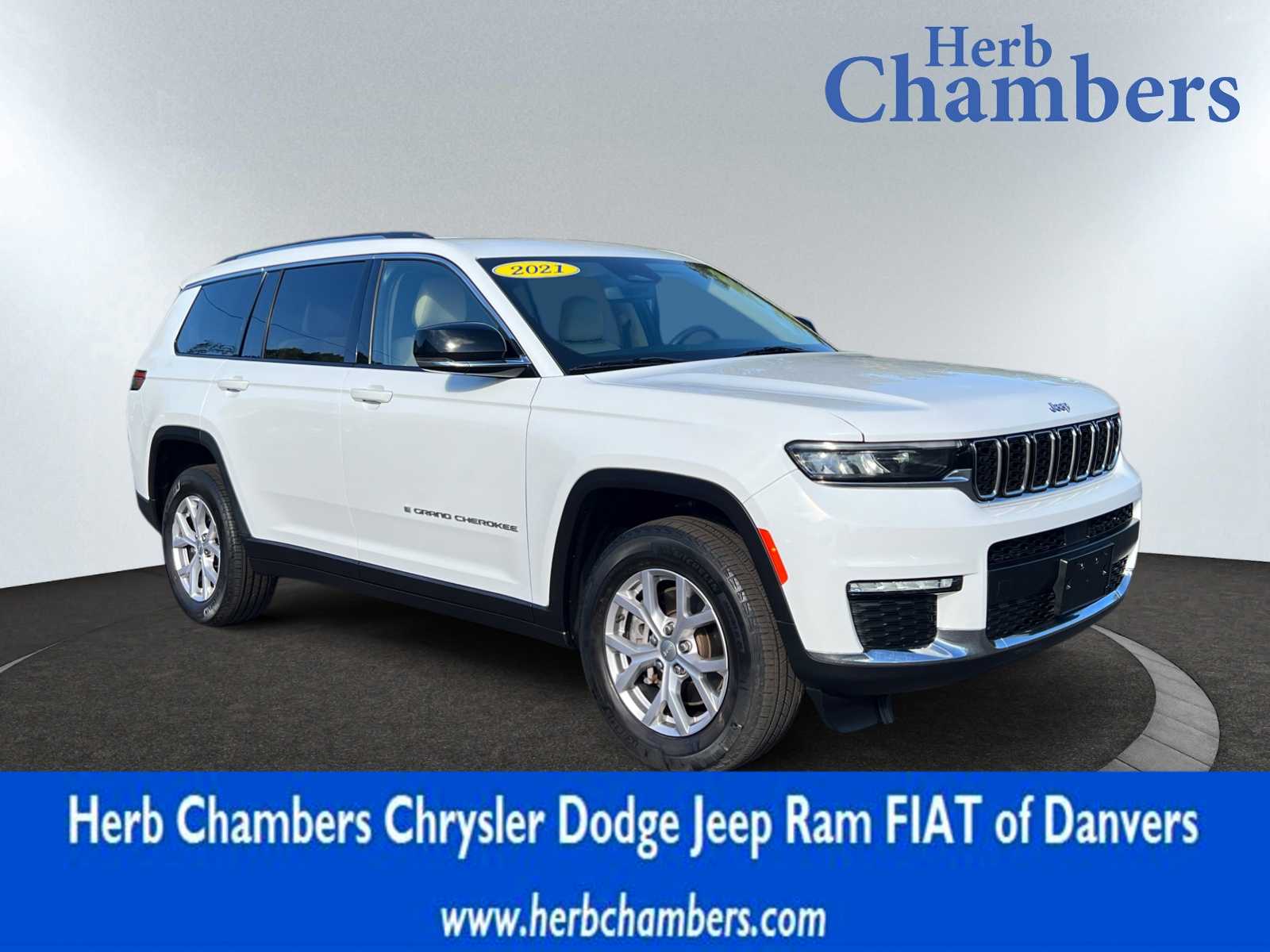 used 2021 Jeep Grand Cherokee L car, priced at $30,997