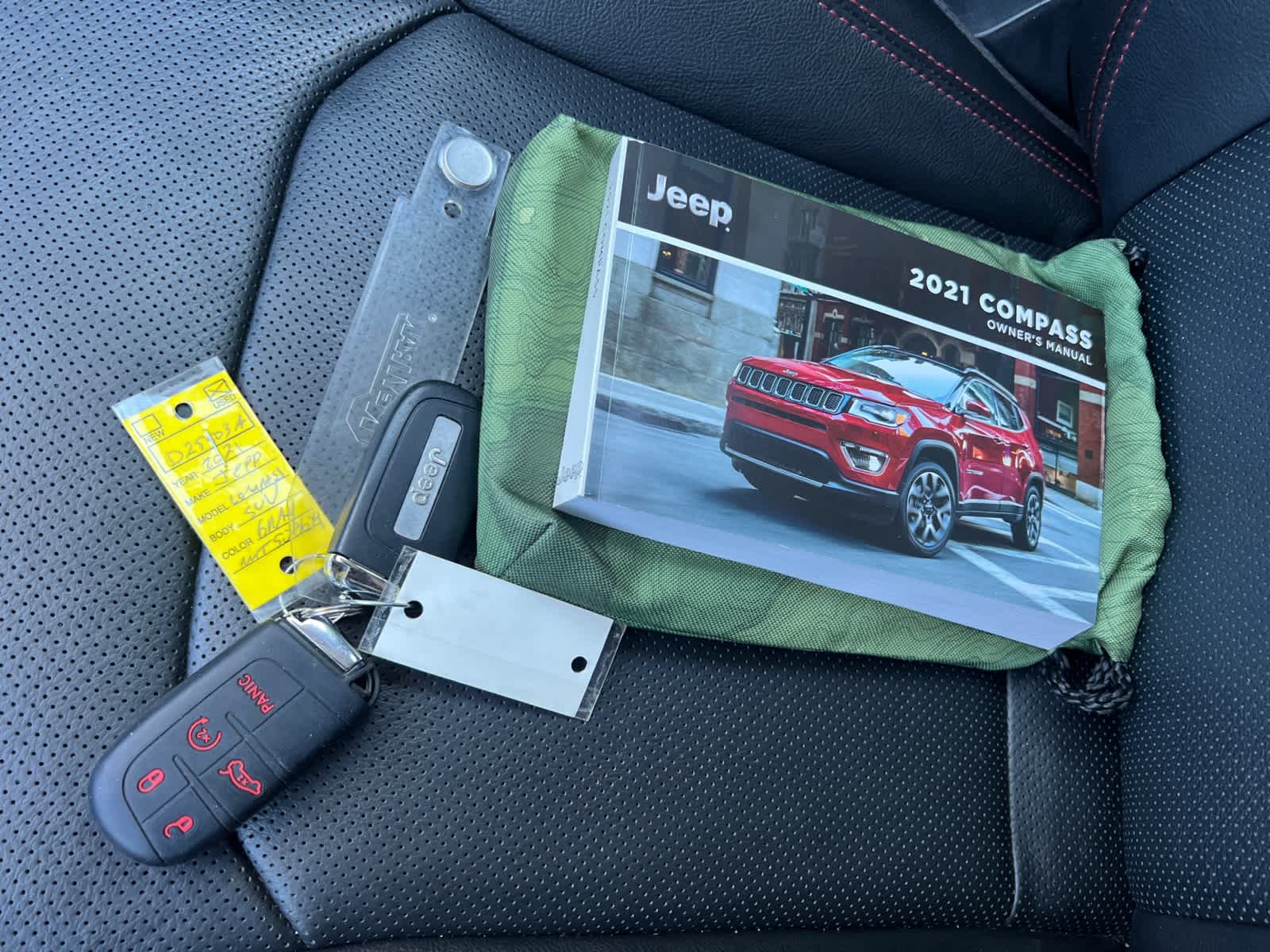 used 2021 Jeep Compass car, priced at $21,998