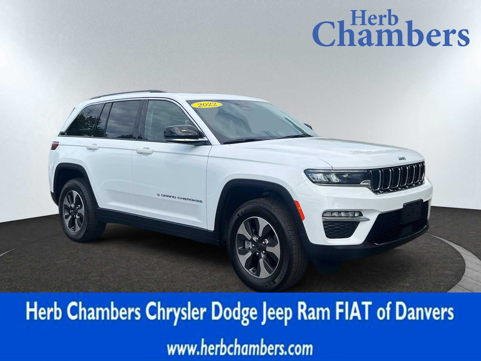 used 2022 Jeep Grand Cherokee 4xe car, priced at $31,497