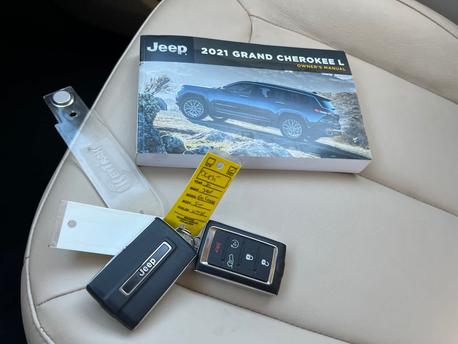 used 2021 Jeep Grand Cherokee L car, priced at $30,197