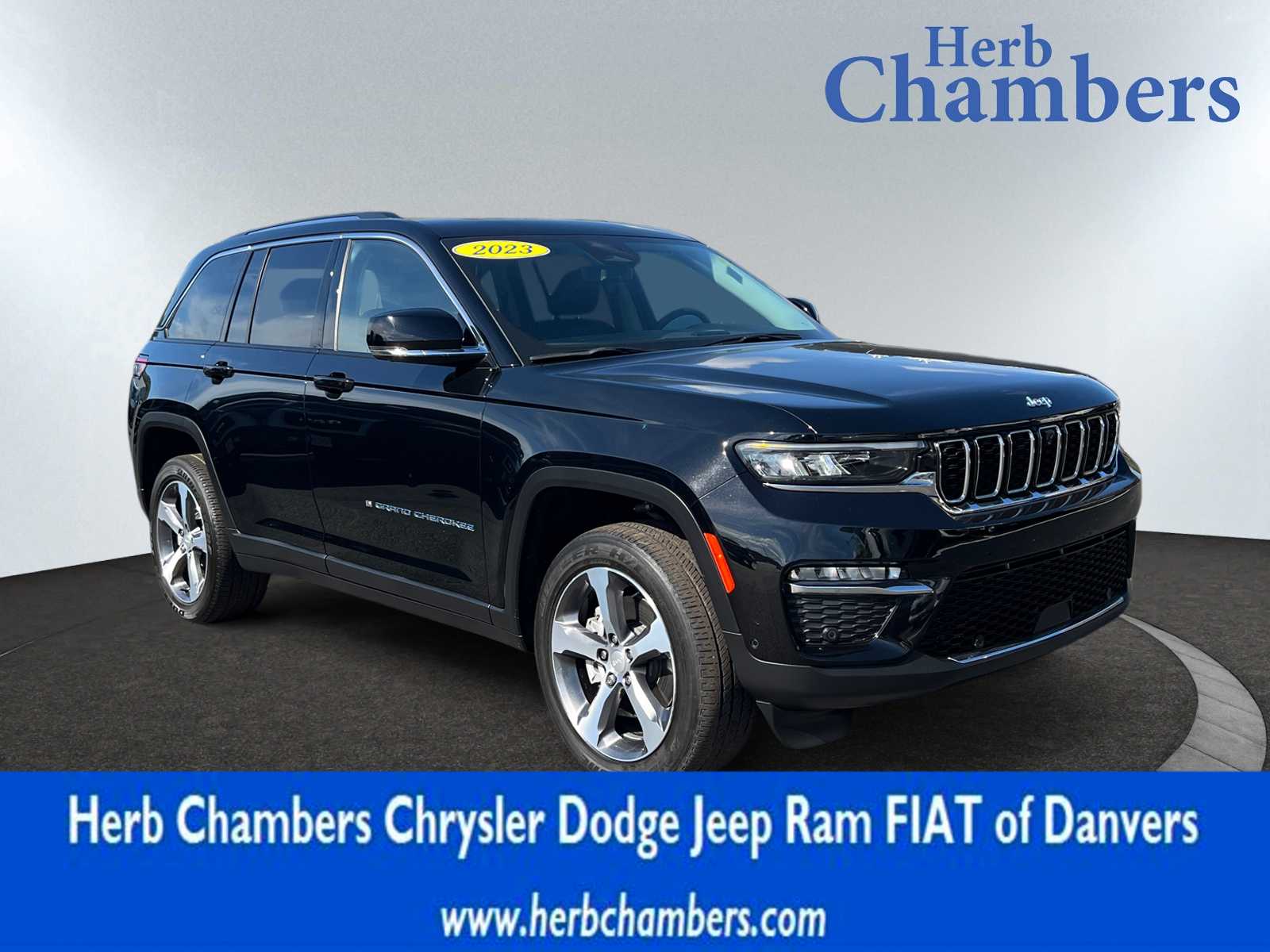 used 2023 Jeep Grand Cherokee 4xe car, priced at $33,497