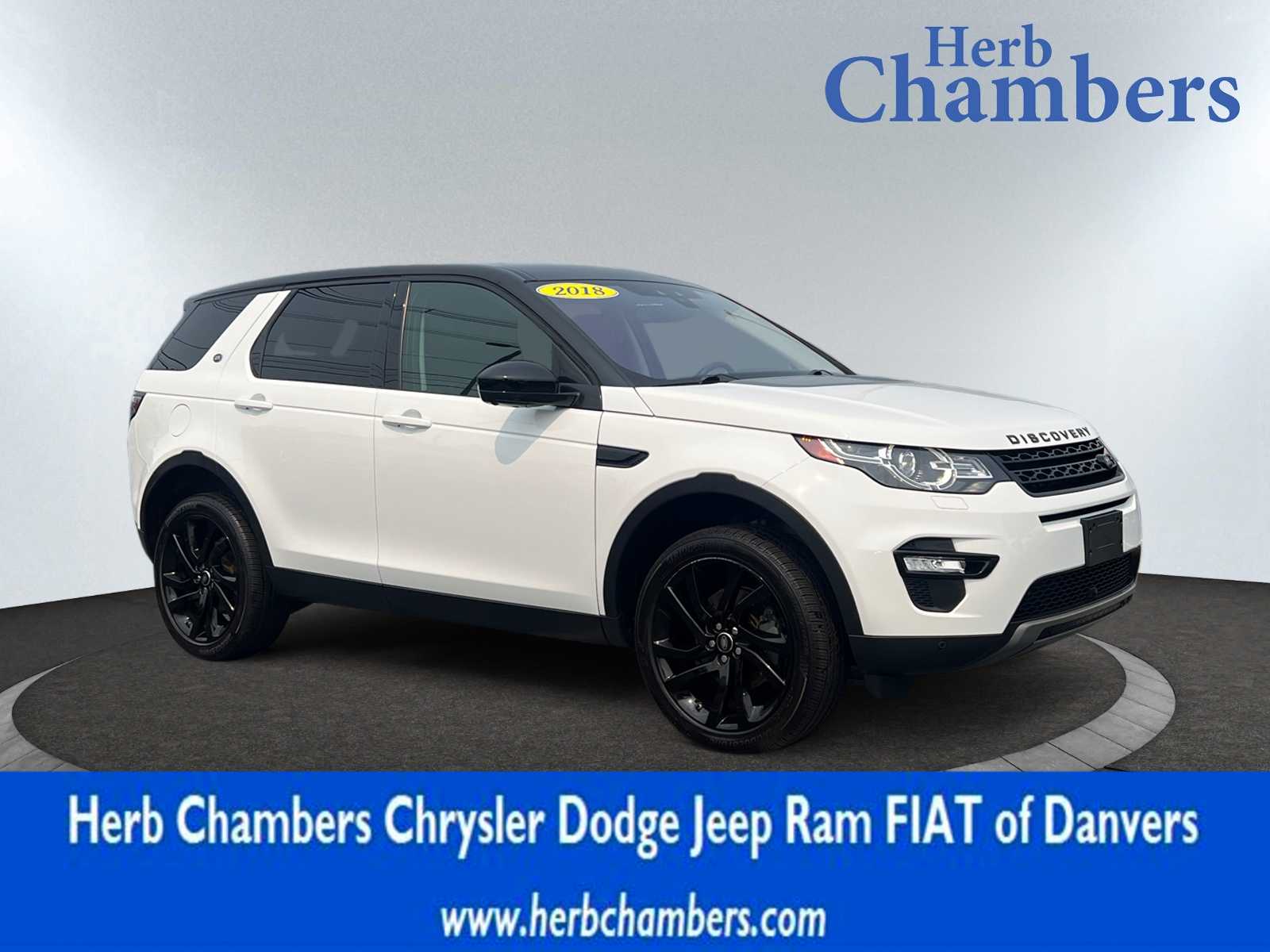 used 2018 Land Rover Discovery Sport car, priced at $19,498