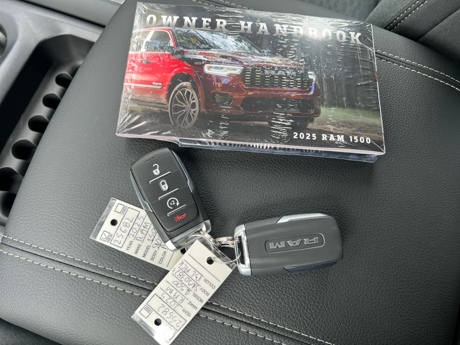 new 2025 Ram 1500 car, priced at $55,945