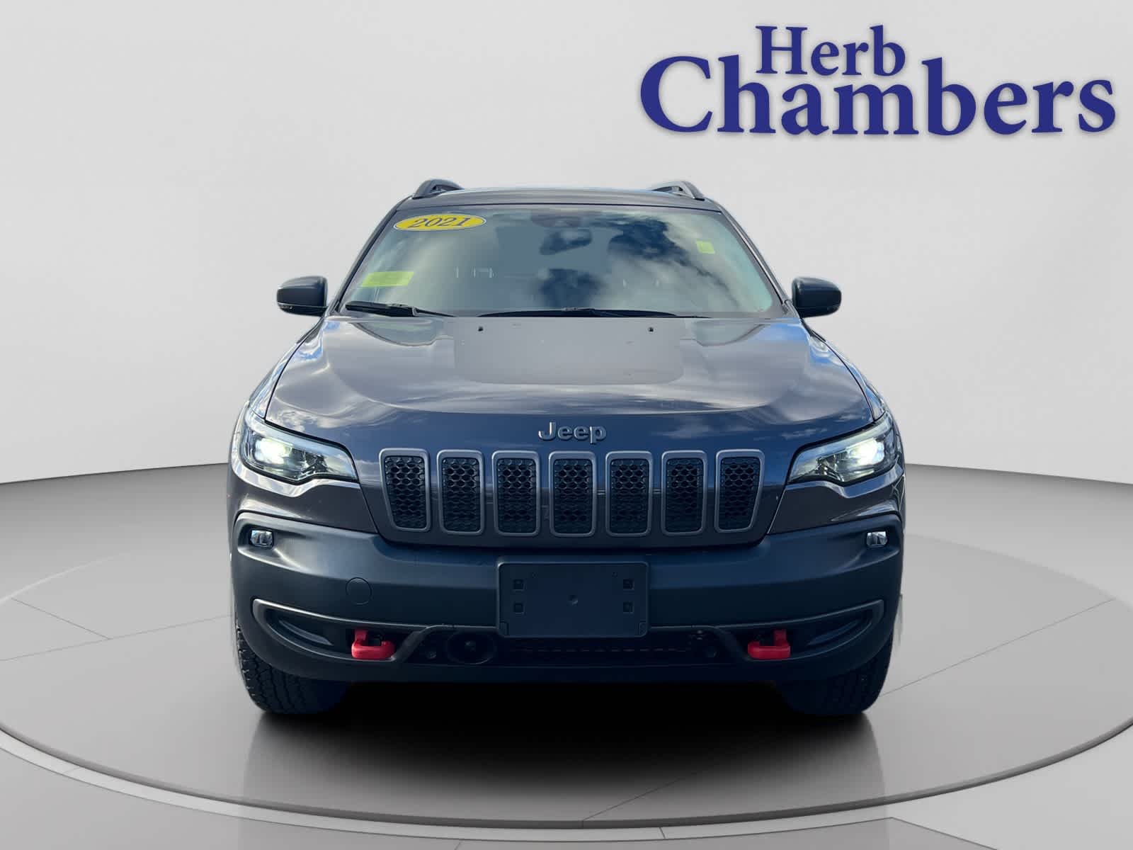 used 2021 Jeep Cherokee car, priced at $25,497