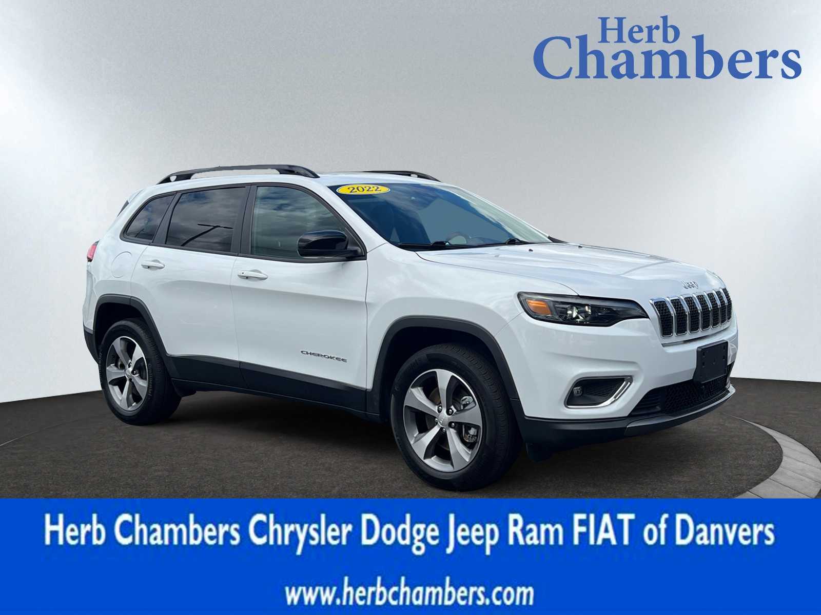 used 2022 Jeep Cherokee car, priced at $30,897