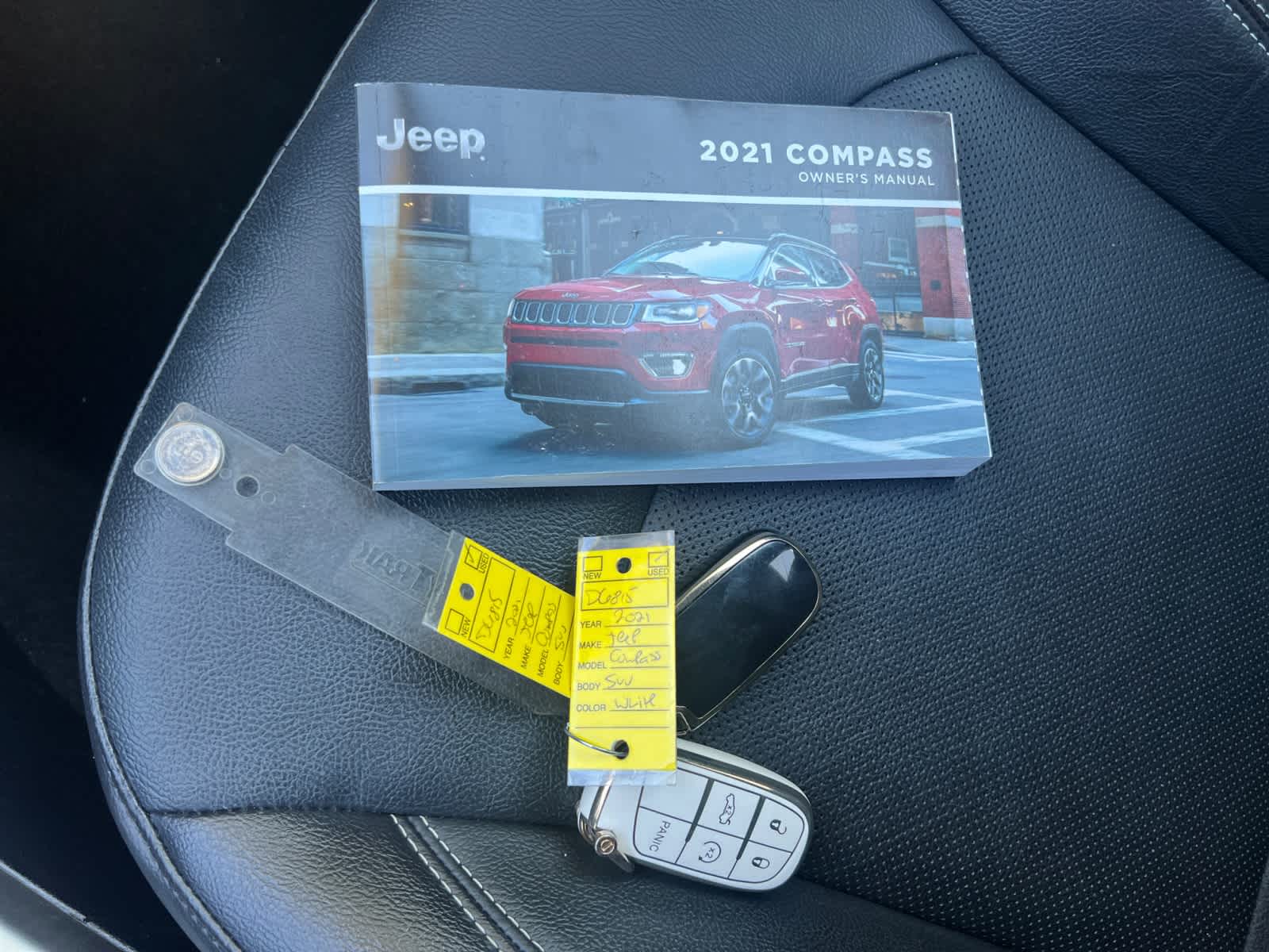 used 2021 Jeep Compass car, priced at $21,498
