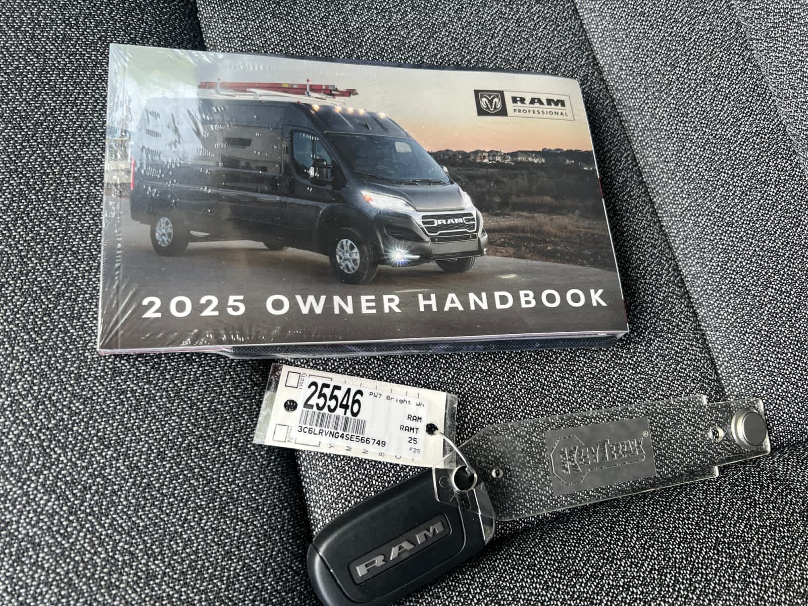new 2025 Ram ProMaster car, priced at $48,915