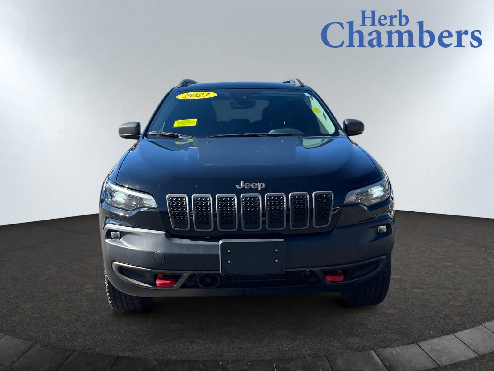used 2021 Jeep Cherokee car, priced at $25,497