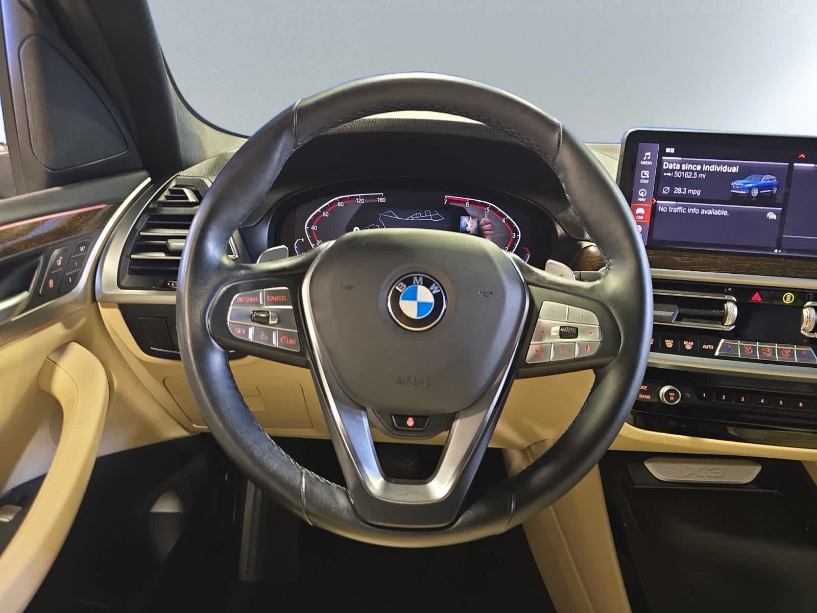 used 2022 BMW X3 car, priced at $30,297