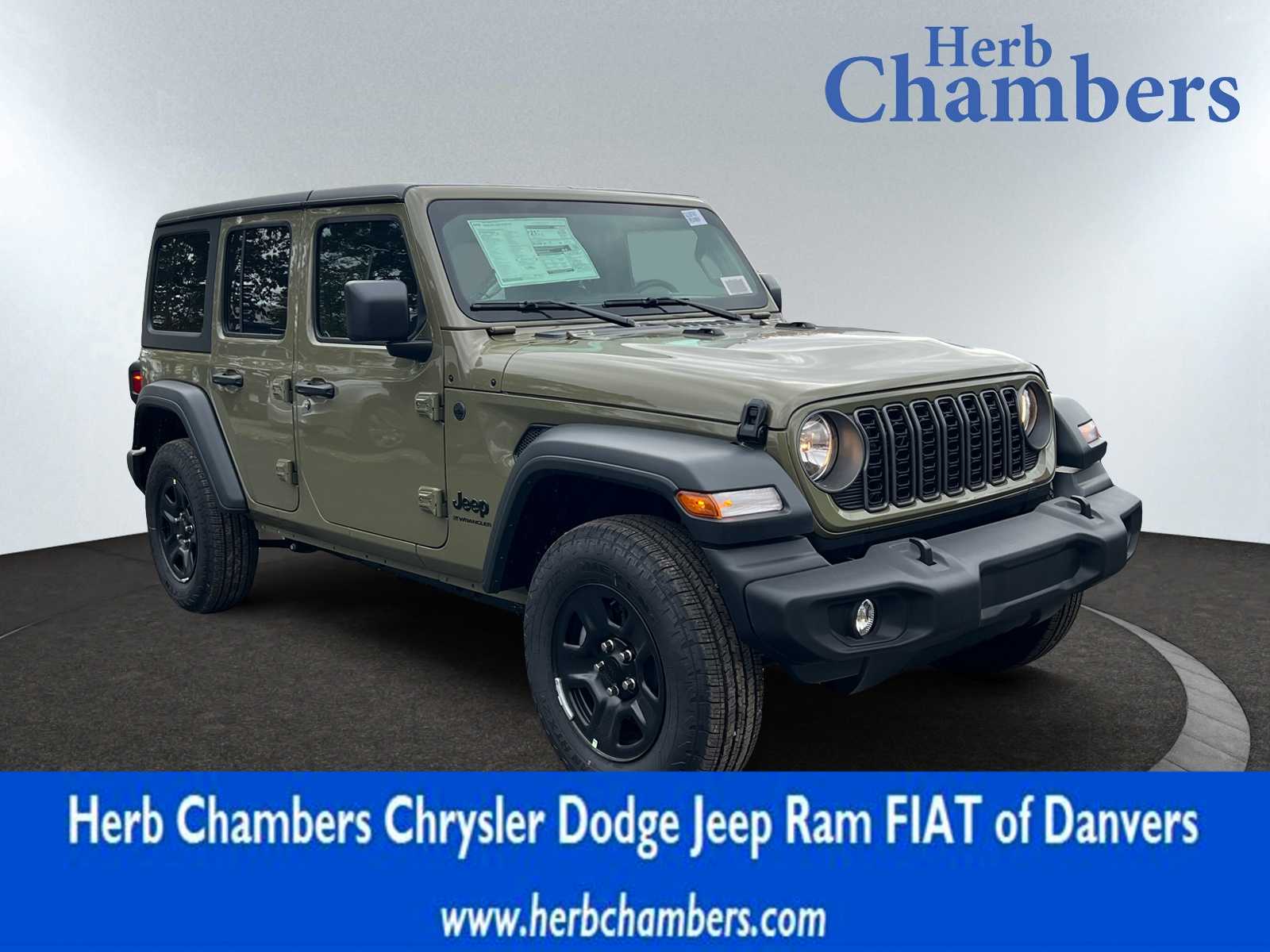 new 2026 Jeep Wrangler car, priced at $44,795