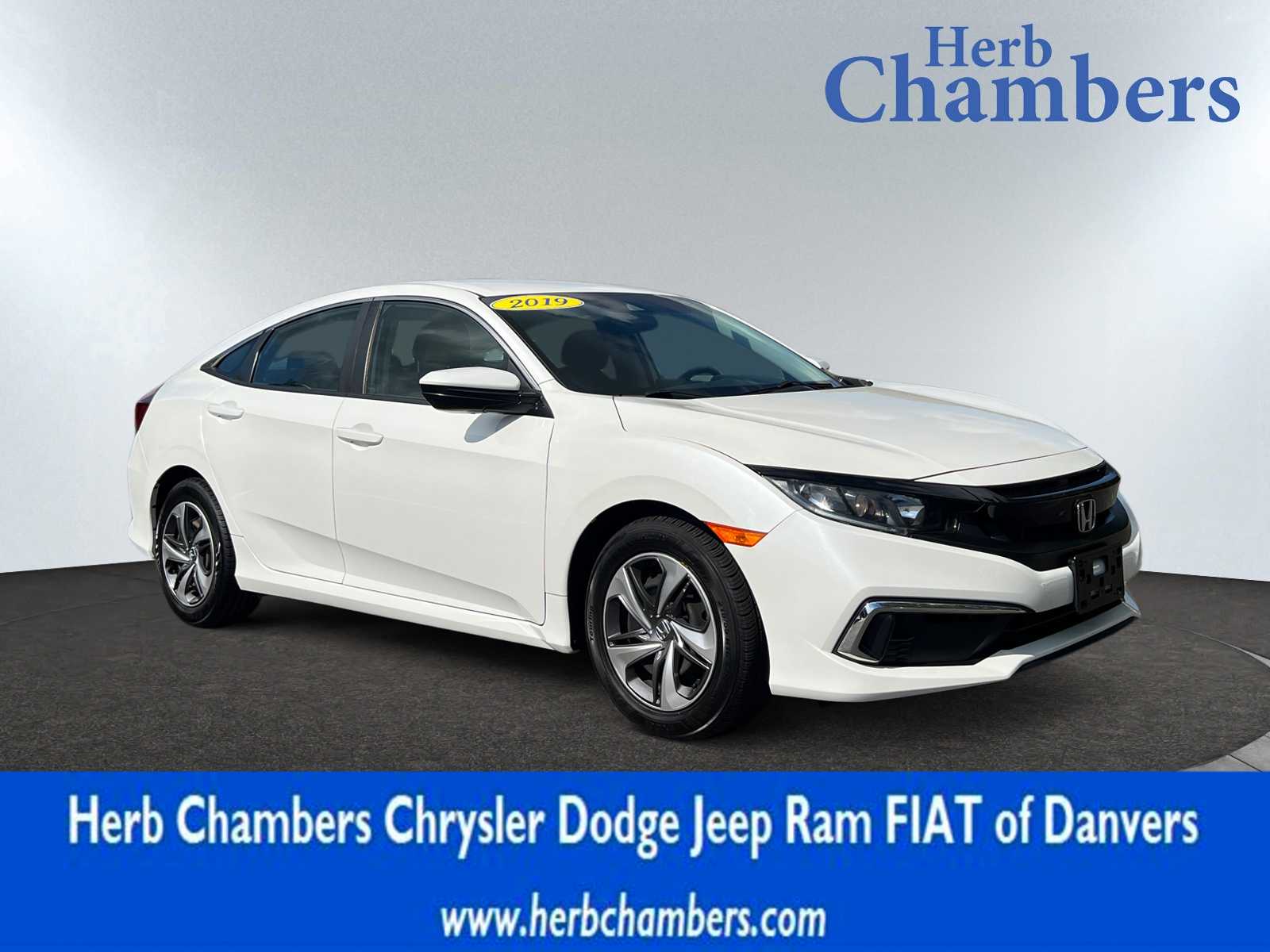used 2019 Honda Civic car, priced at $19,497
