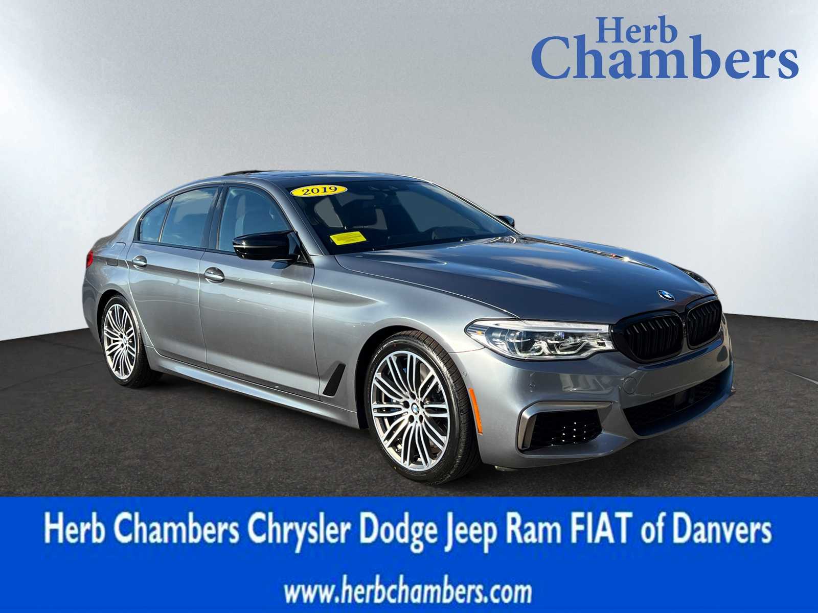 used 2019 BMW M550i car, priced at $32,497