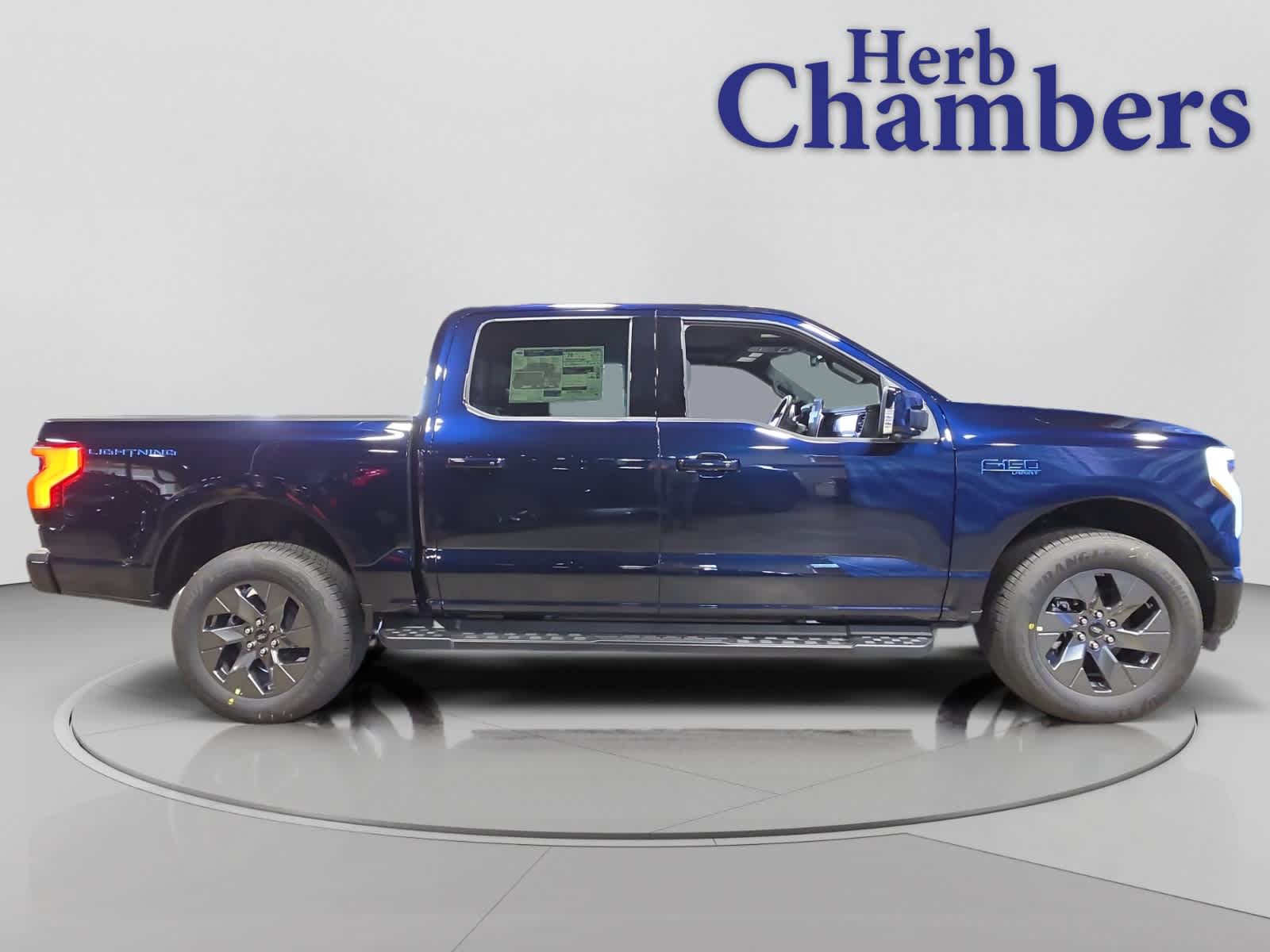 new 2025 Ford F-150 Lightning car, priced at $76,495