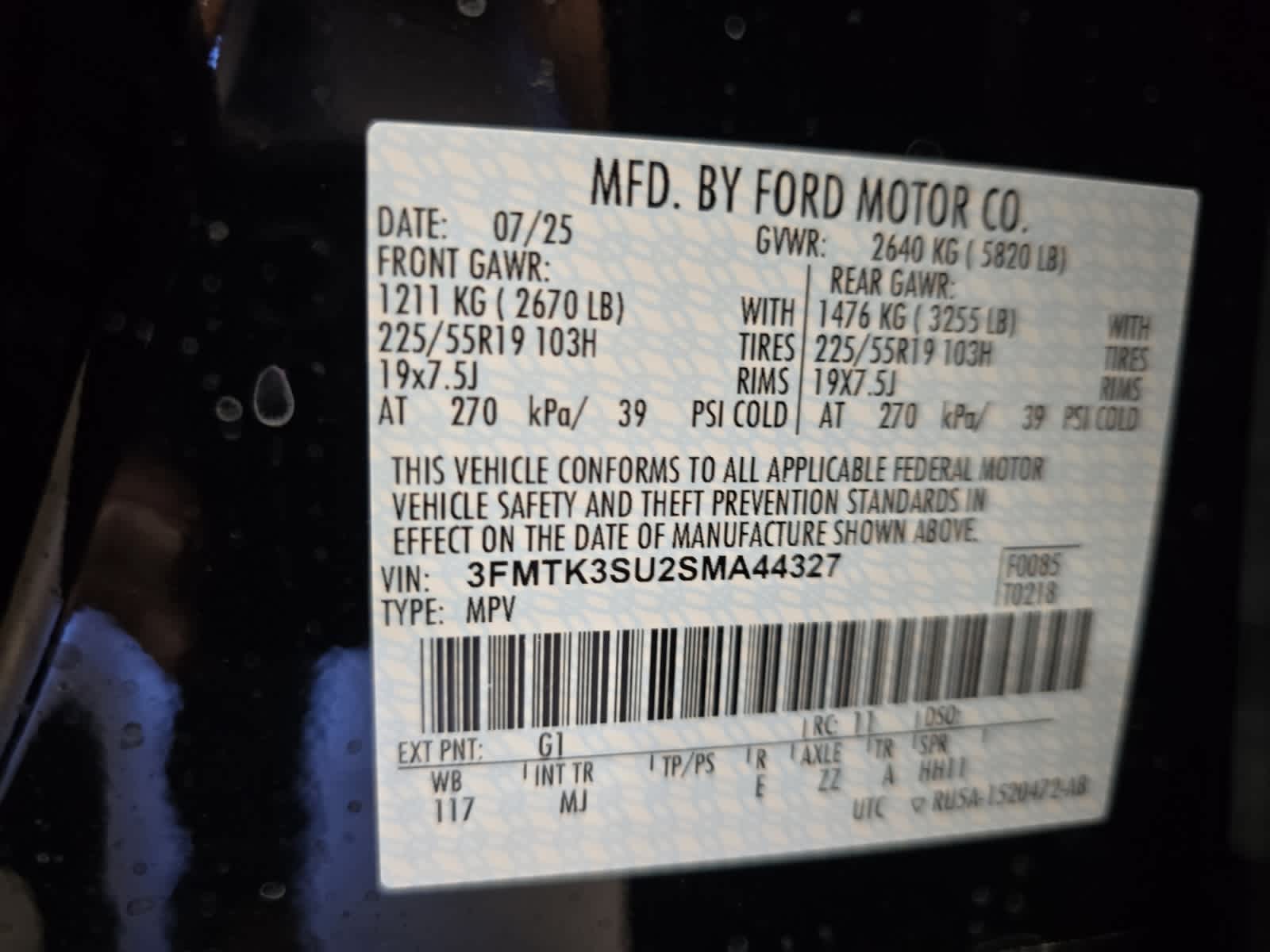 new 2025 Ford Mustang Mach-E car, priced at $51,895