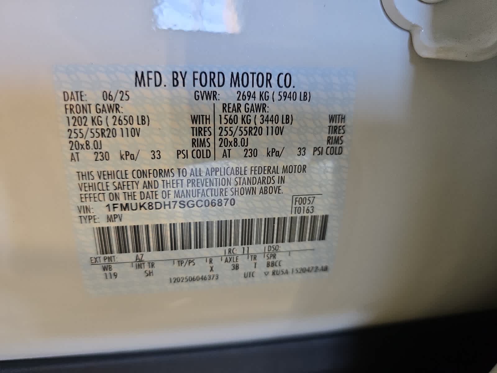 new 2025 Ford Explorer car, priced at $51,235