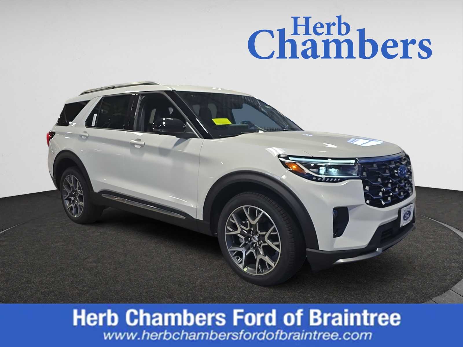 new 2025 Ford Explorer car, priced at $62,195