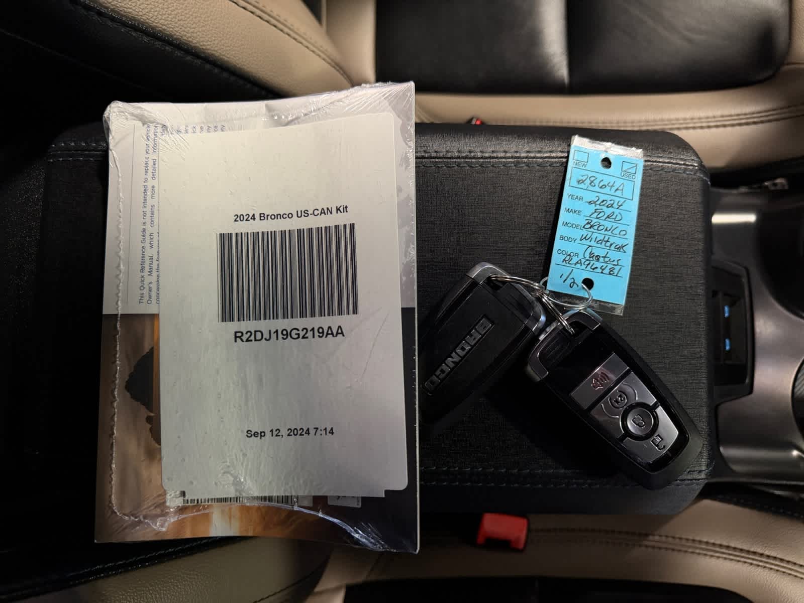 used 2024 Ford Bronco car, priced at $57,482