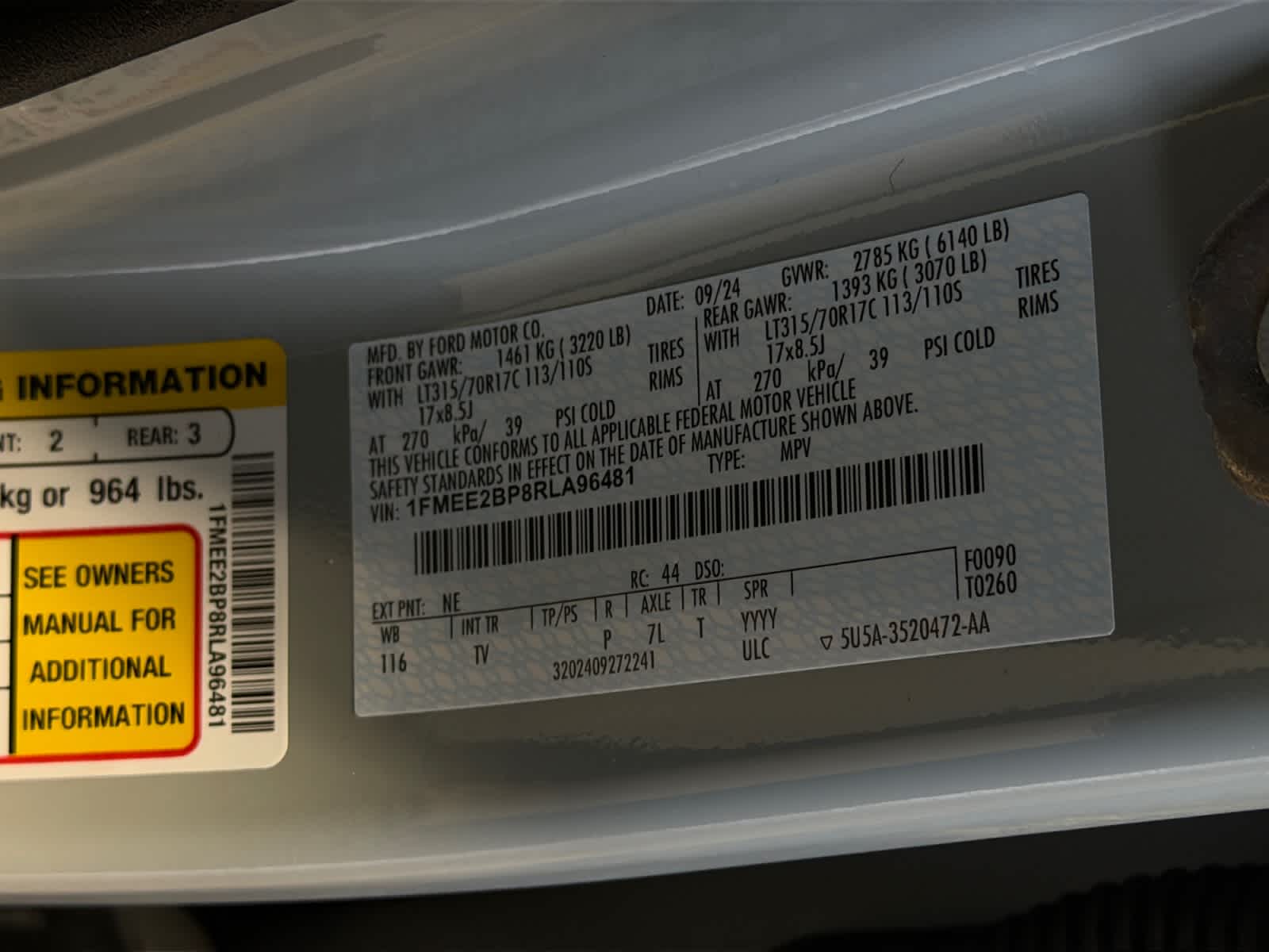 used 2024 Ford Bronco car, priced at $57,482