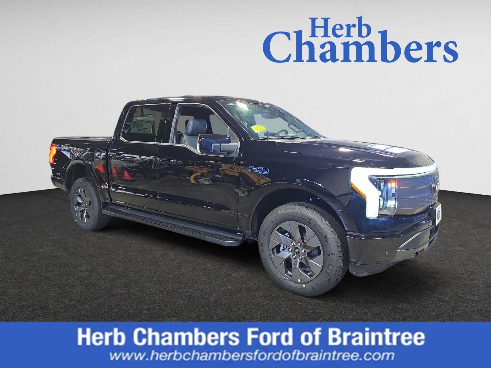 new 2025 Ford F-150 Lightning car, priced at $76,090