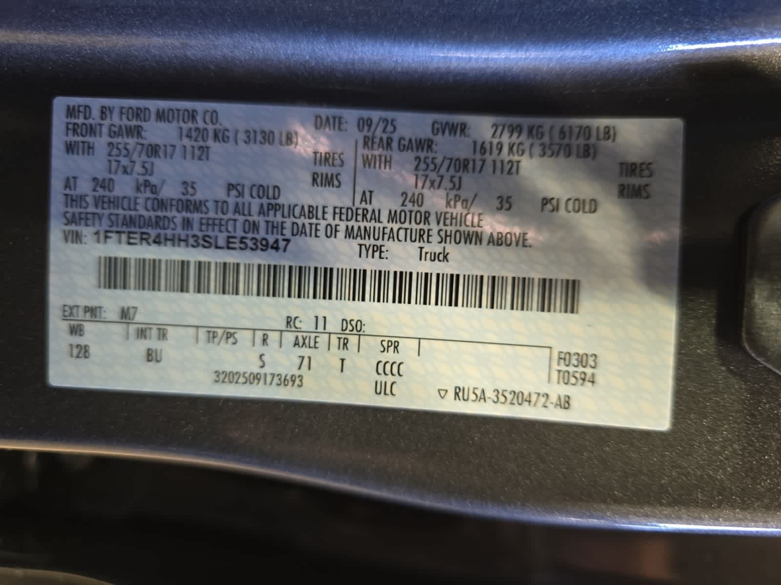 new 2025 Ford Ranger car, priced at $39,995