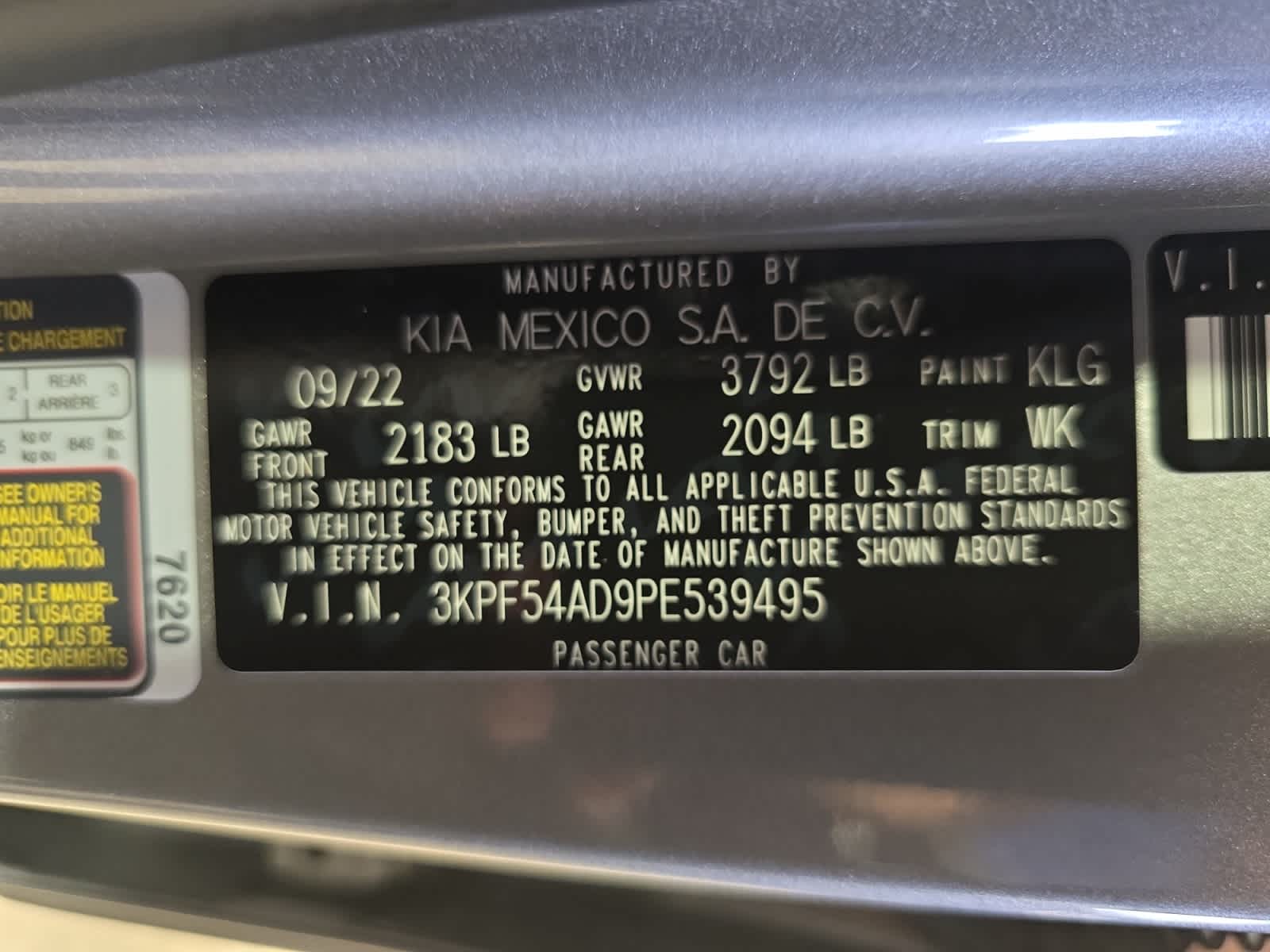 used 2023 Kia Forte car, priced at $21,440