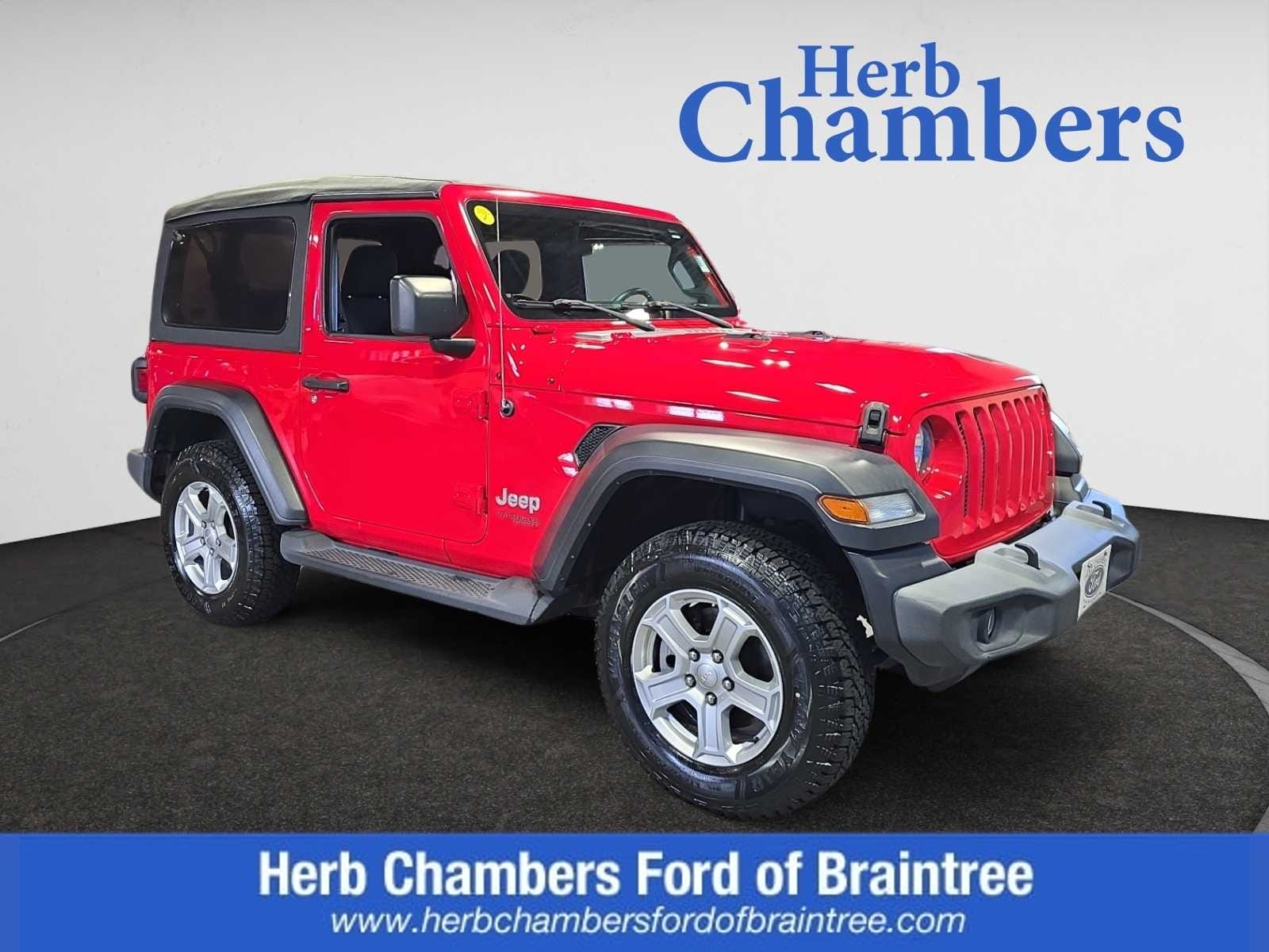 used 2018 Jeep Wrangler car, priced at $17,787