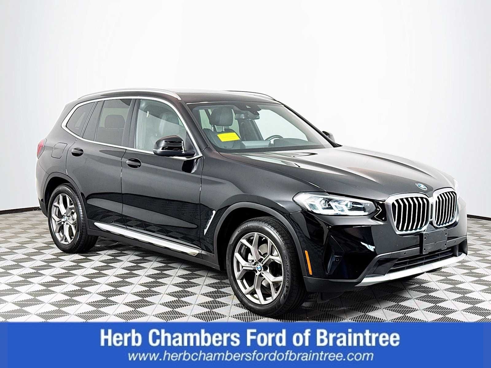 used 2022 BMW X3 car, priced at $34,097