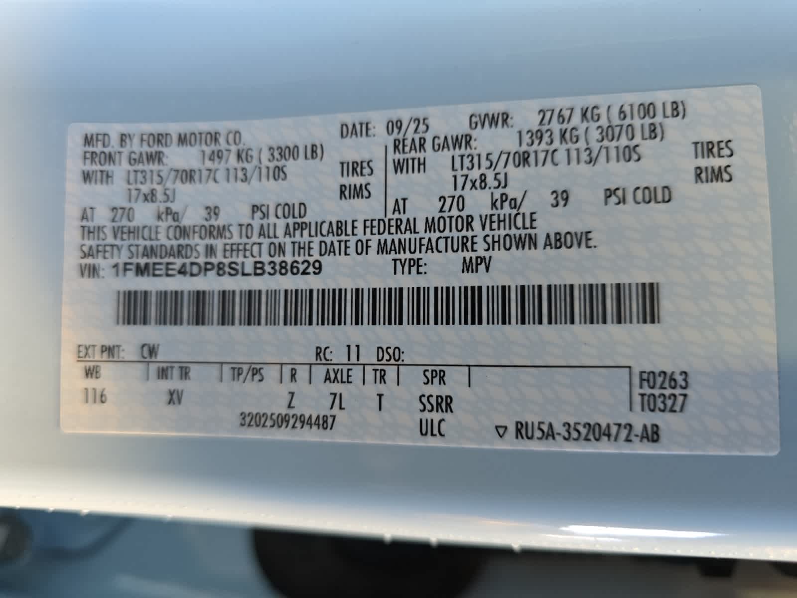 new 2025 Ford Bronco car, priced at $57,905