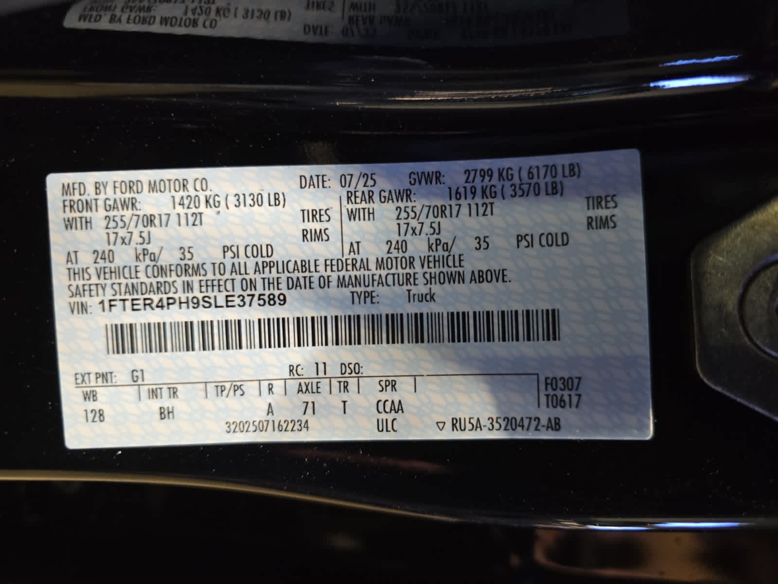 new 2025 Ford Ranger car, priced at $38,195