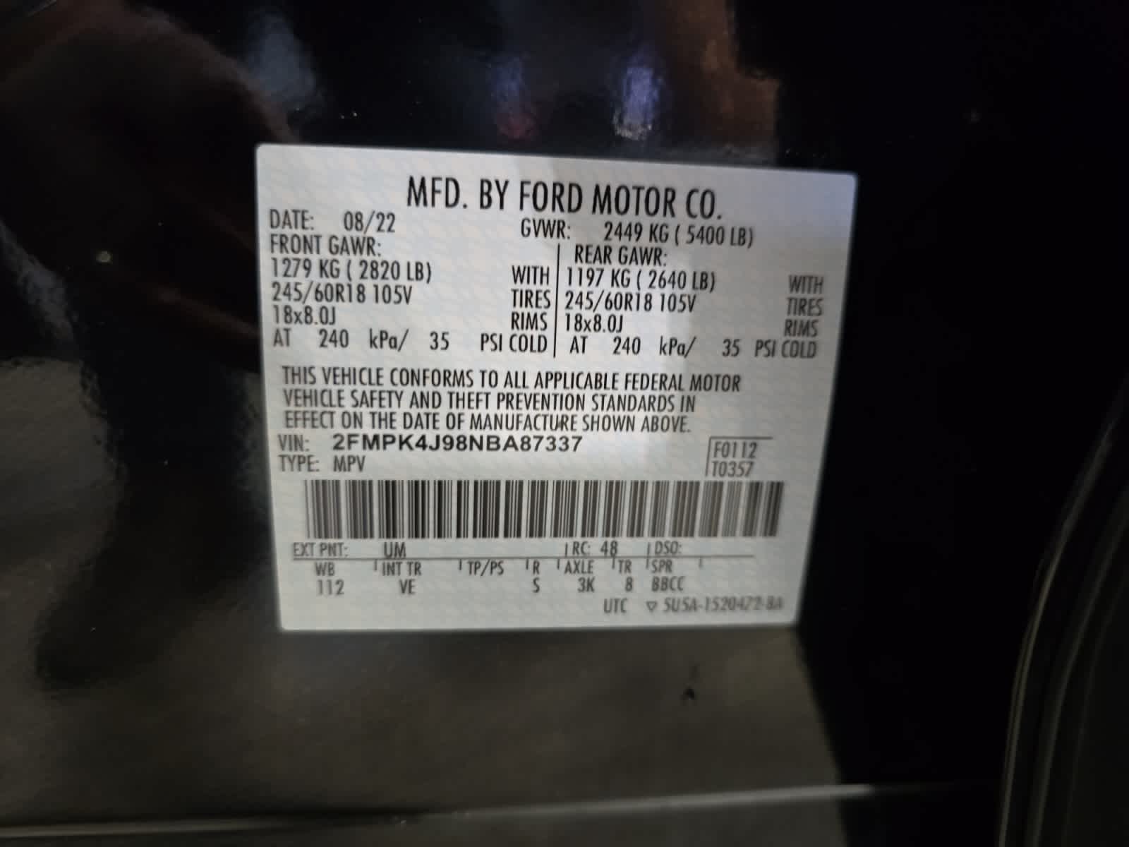used 2022 Ford Edge car, priced at $28,367