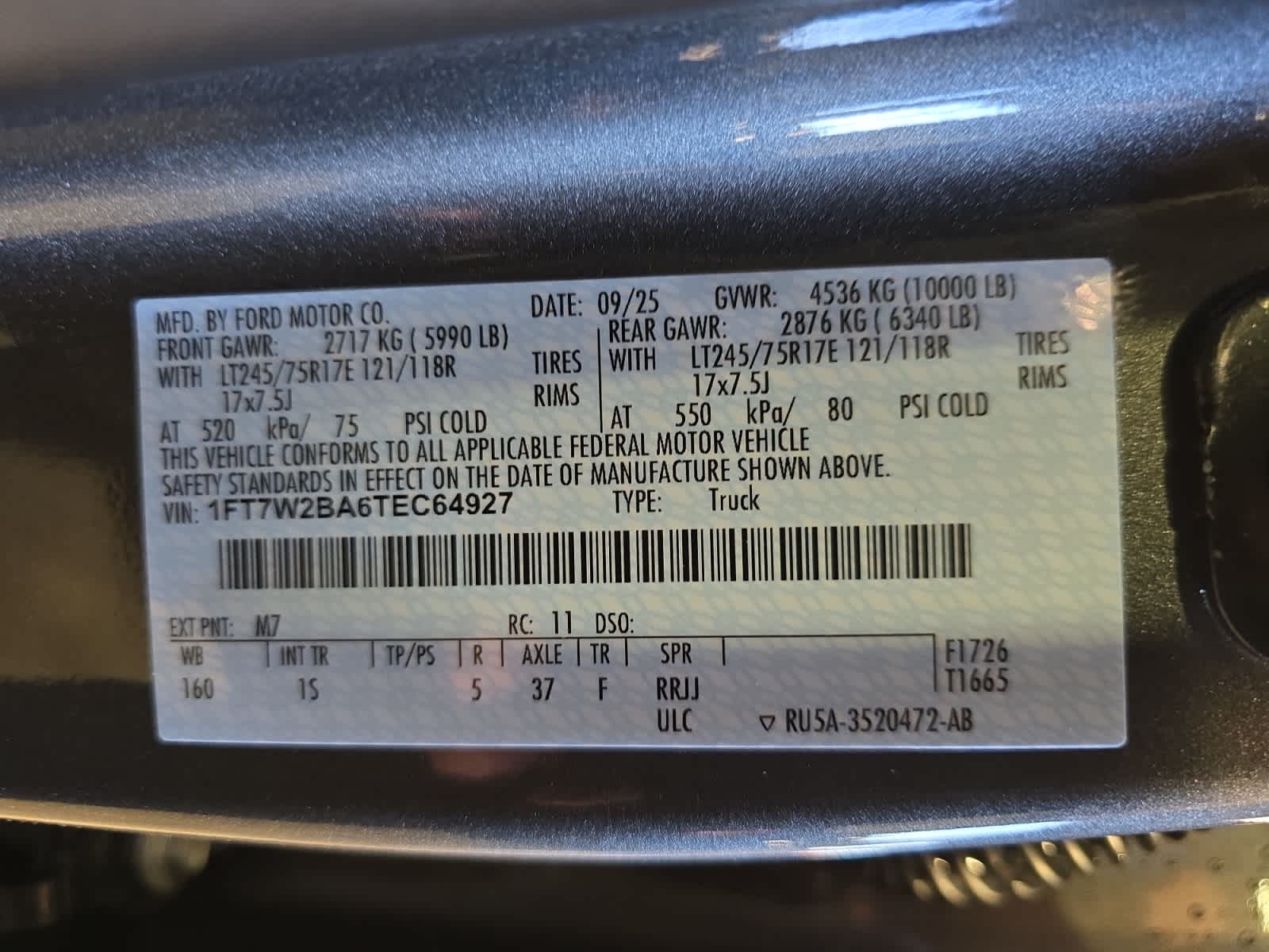 new 2026 Ford Super Duty F-250 SRW car, priced at $53,895