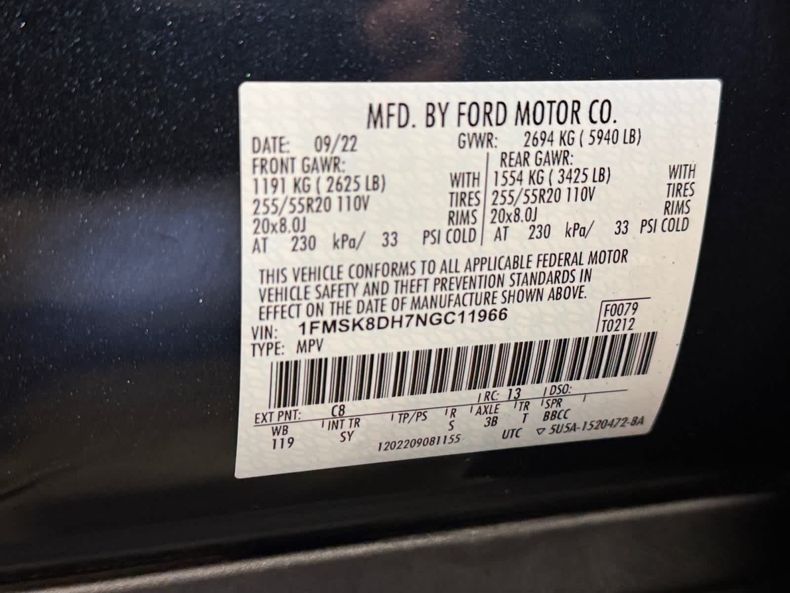 used 2022 Ford Explorer car, priced at $32,465