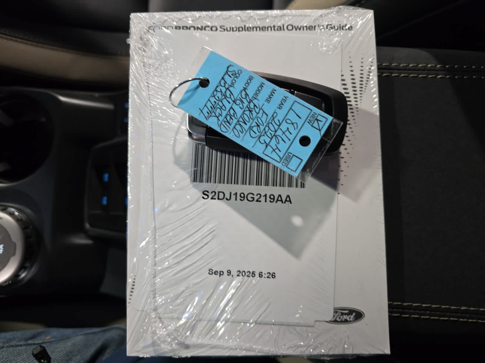 new 2025 Ford Bronco car, priced at $49,195