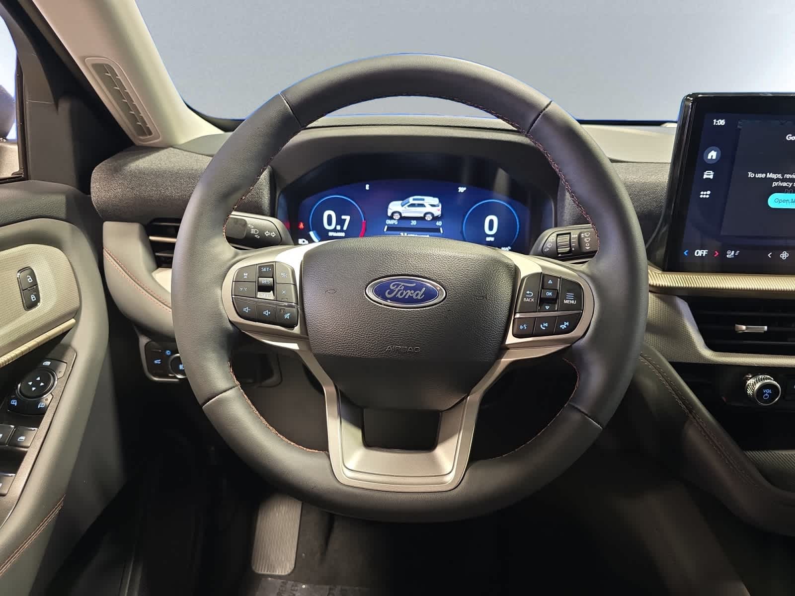 new 2025 Ford Explorer car, priced at $51,150