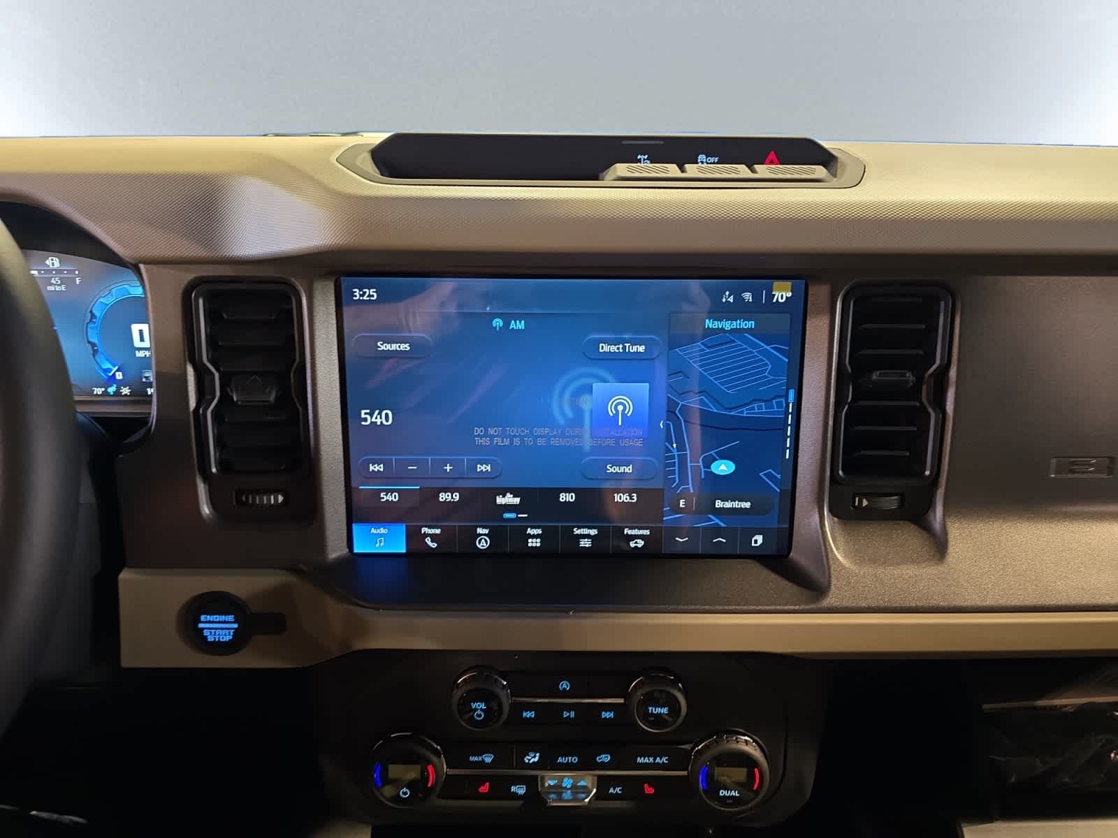 new 2025 Ford Bronco car, priced at $48,795