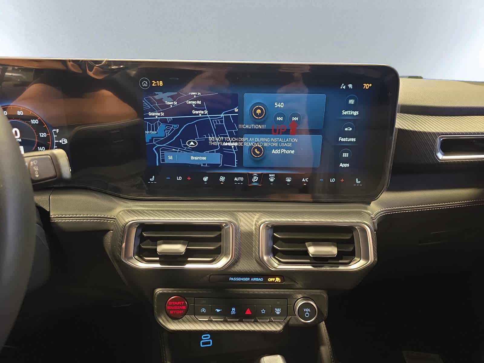 new 2025 Ford Mustang car, priced at $46,795