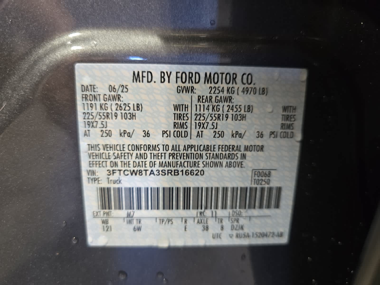 new 2025 Ford Maverick car, priced at $38,720