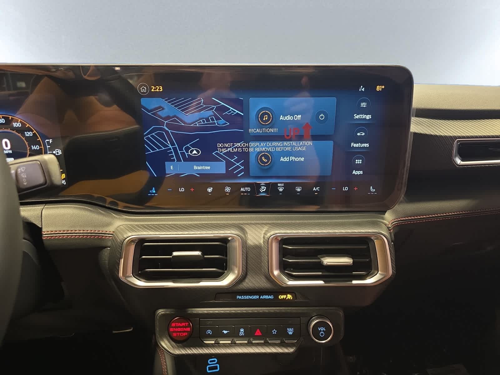 new 2025 Ford Mustang car, priced at $68,655