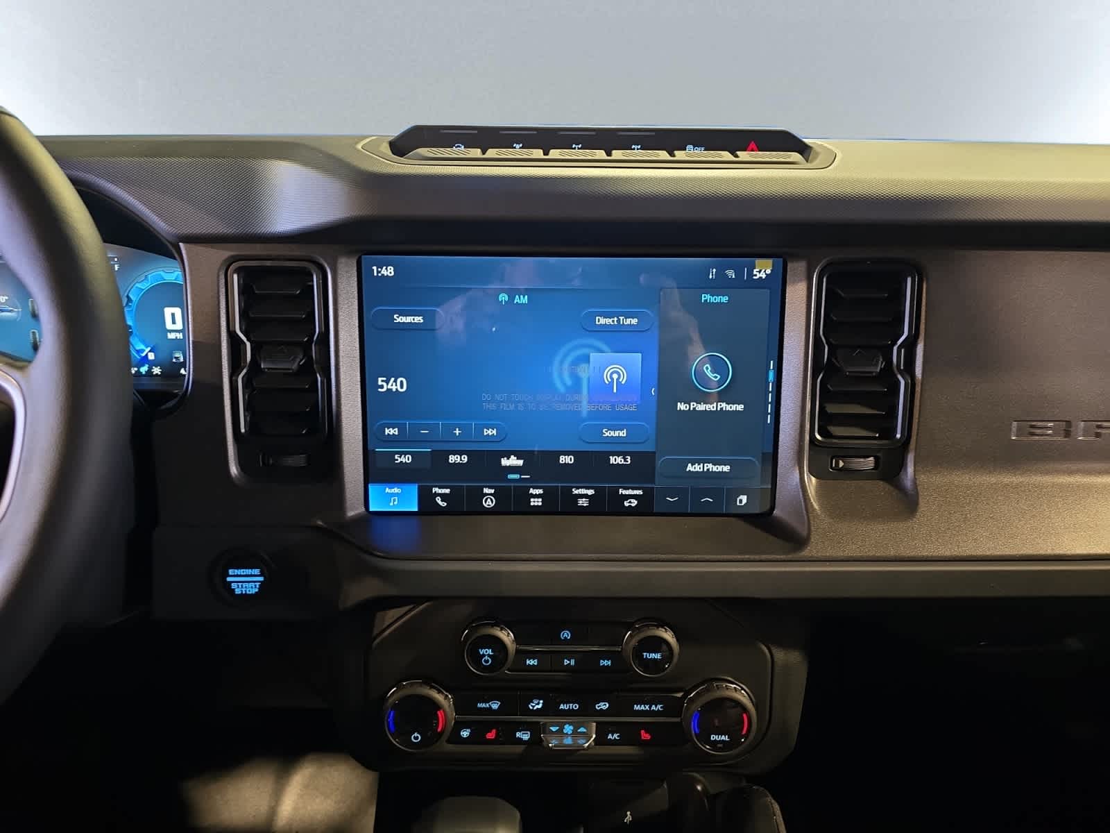 new 2025 Ford Bronco car, priced at $58,975