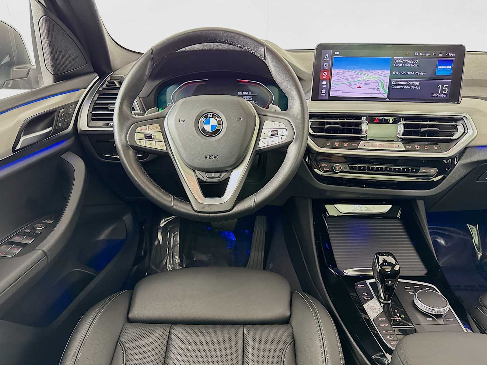 used 2022 BMW X3 car, priced at $34,097