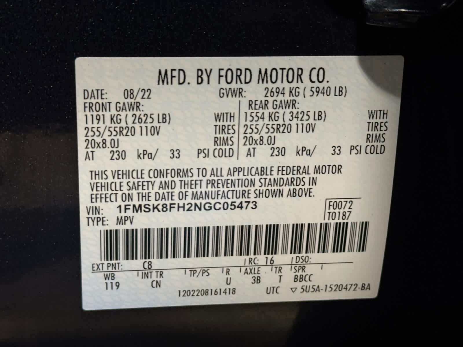 used 2022 Ford Explorer car, priced at $36,947