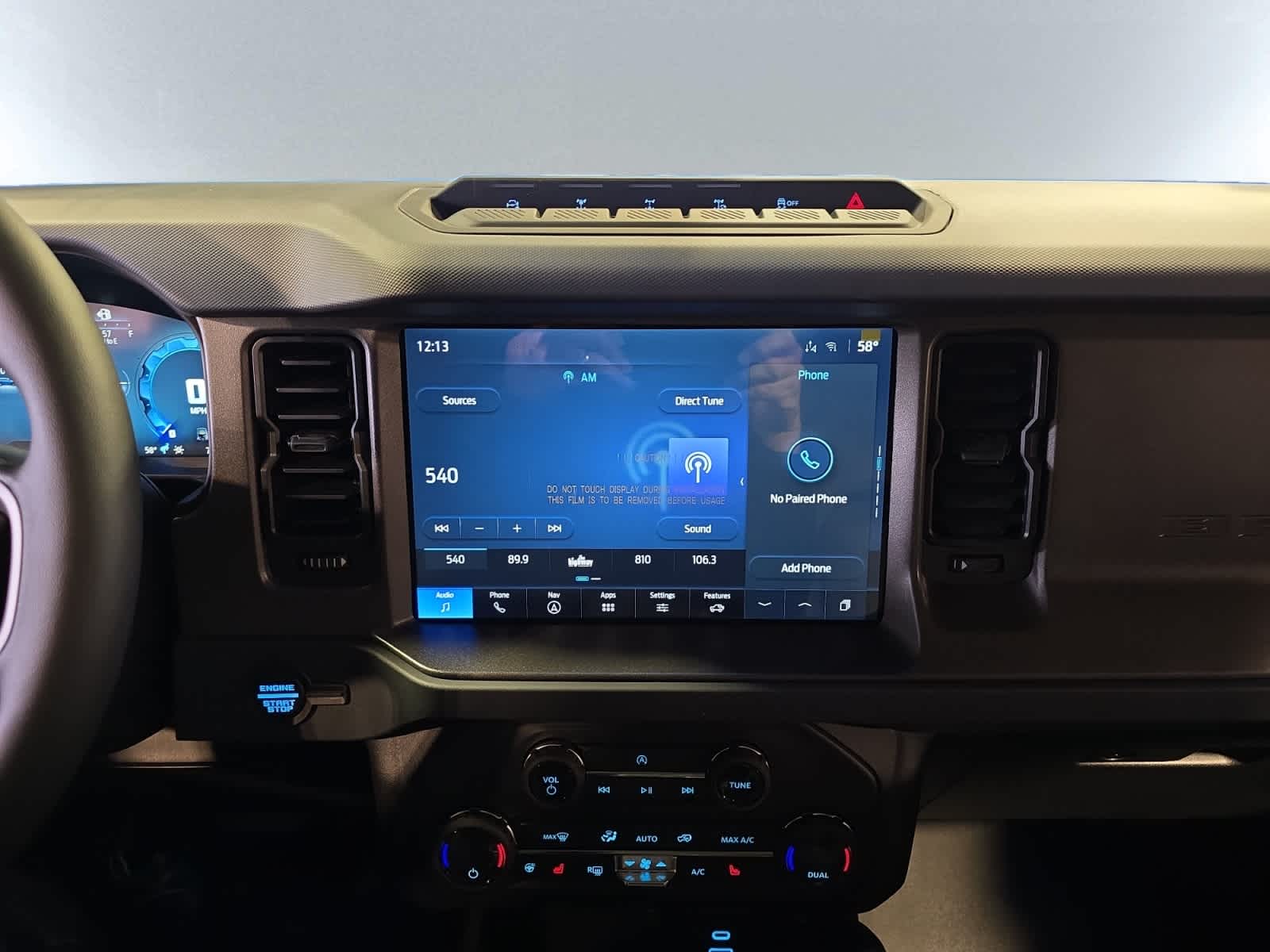 new 2025 Ford Bronco car, priced at $62,295