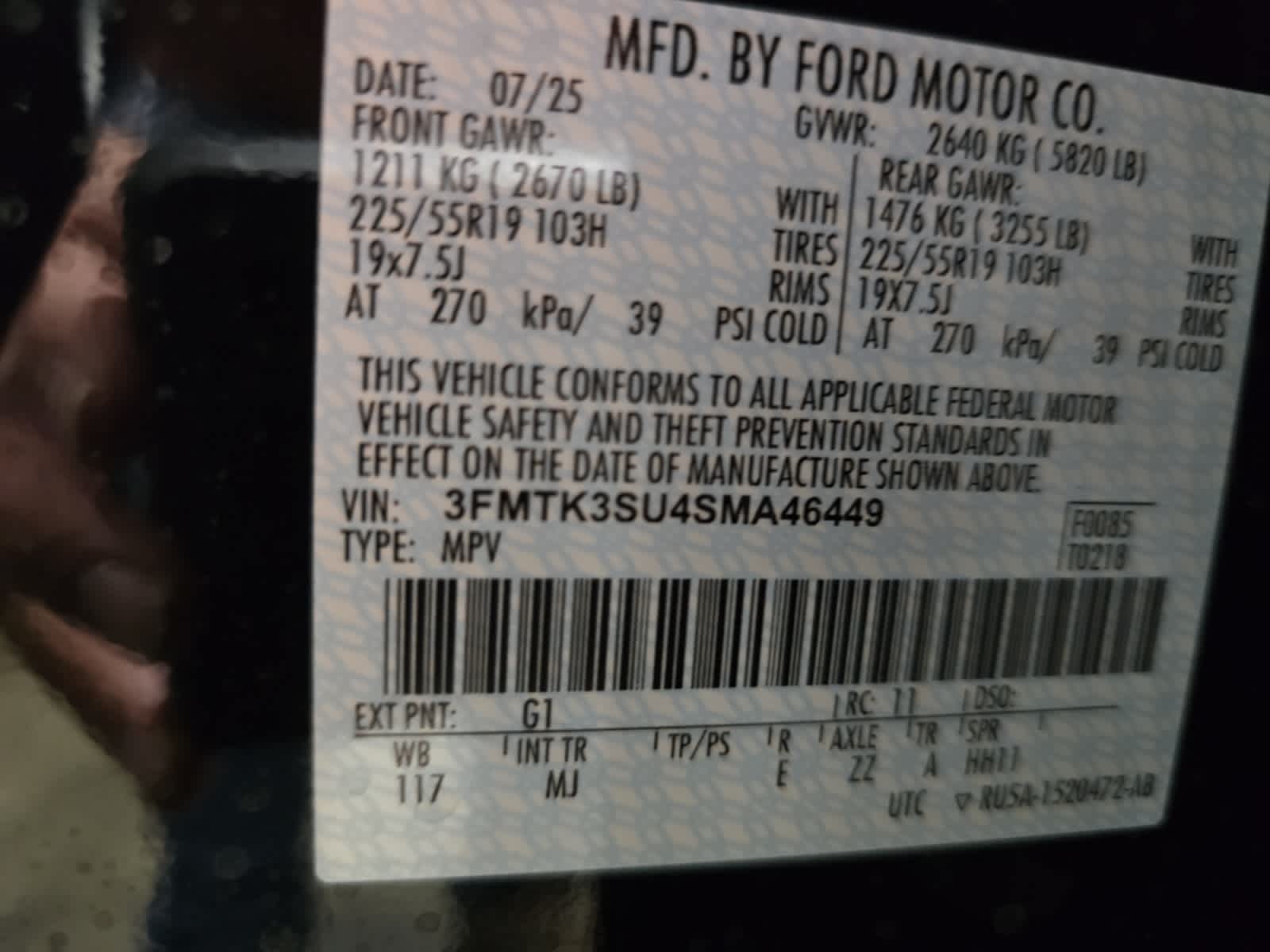 new 2025 Ford Mustang Mach-E car, priced at $52,895