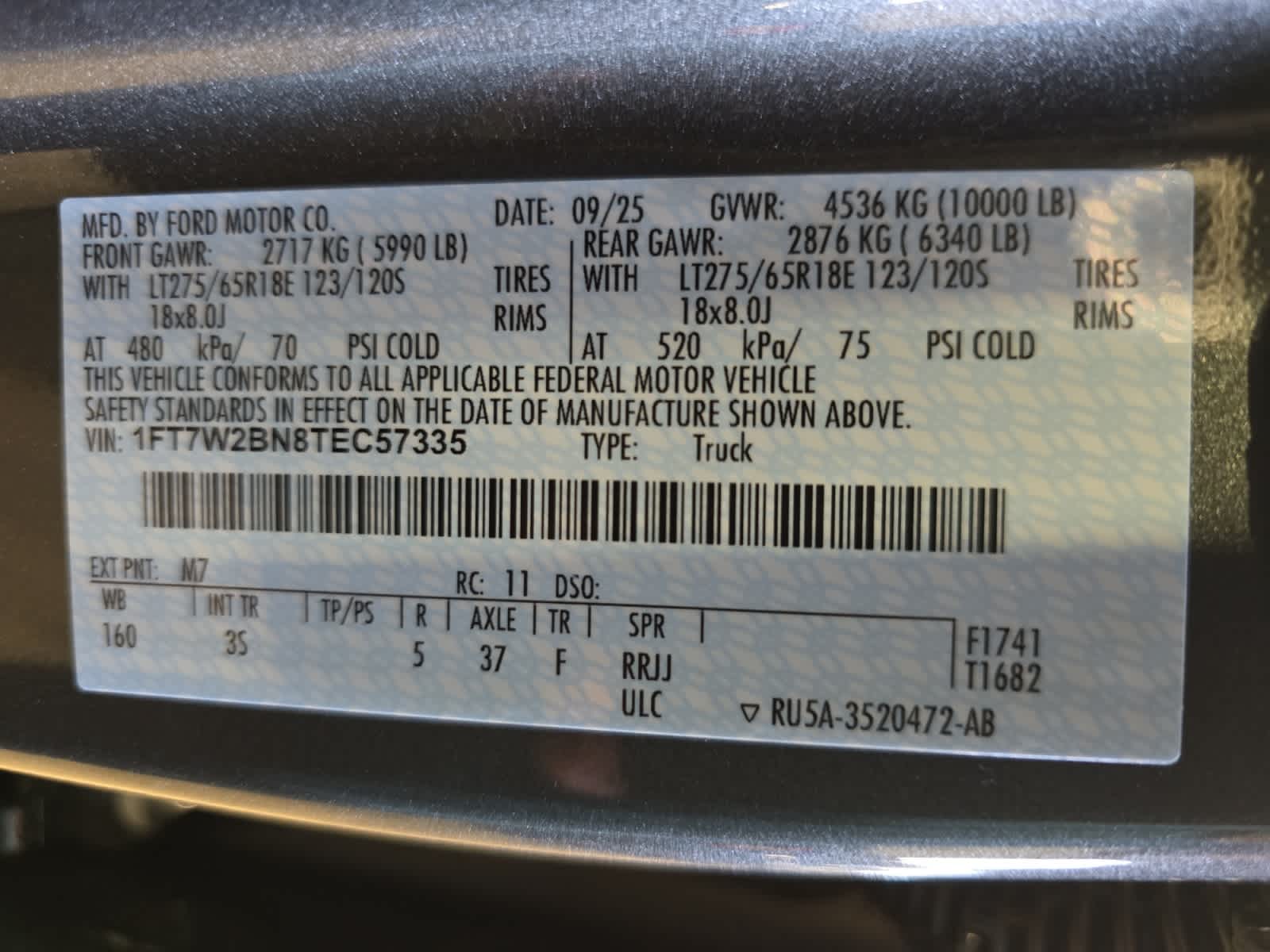 new 2026 Ford Super Duty F-250 SRW car, priced at $58,230