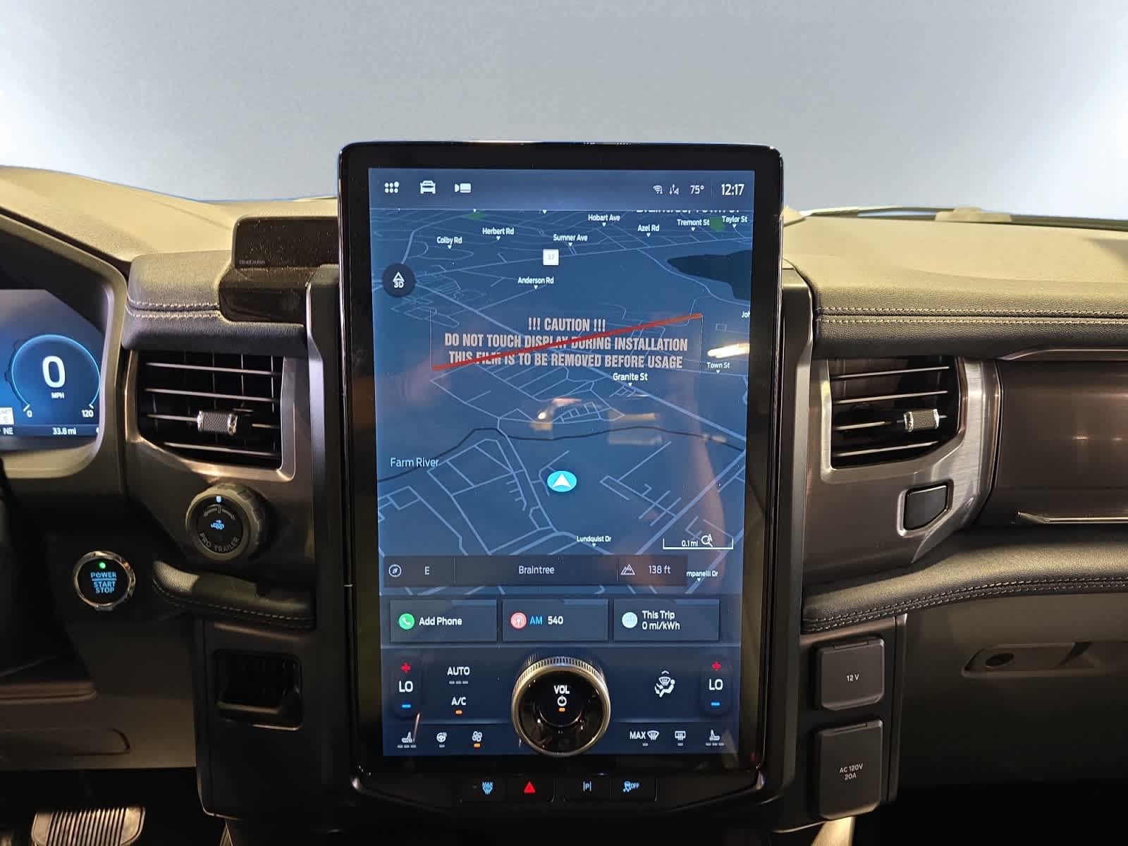 new 2025 Ford F-150 Lightning car, priced at $69,695