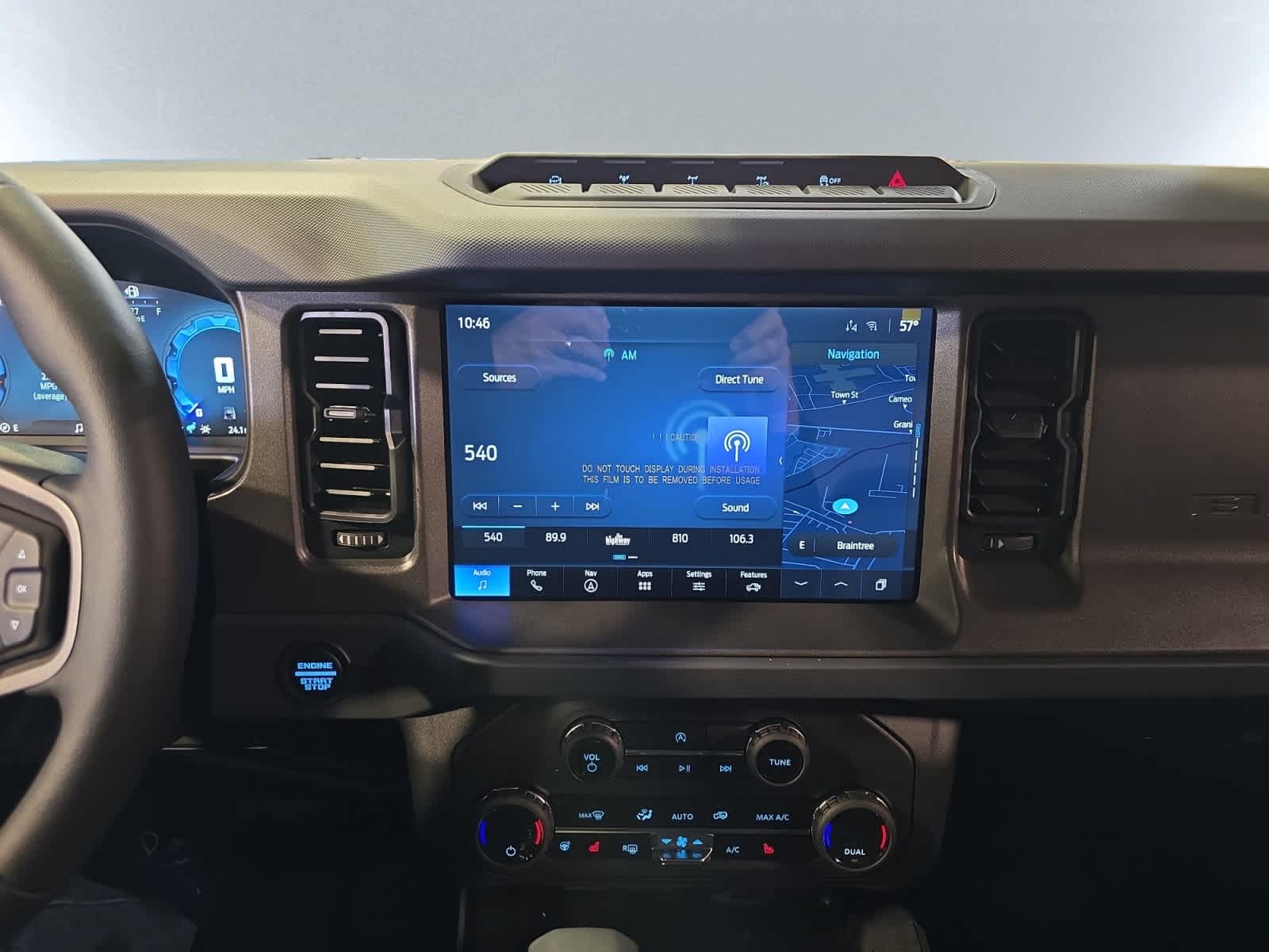 new 2025 Ford Bronco car, priced at $55,195