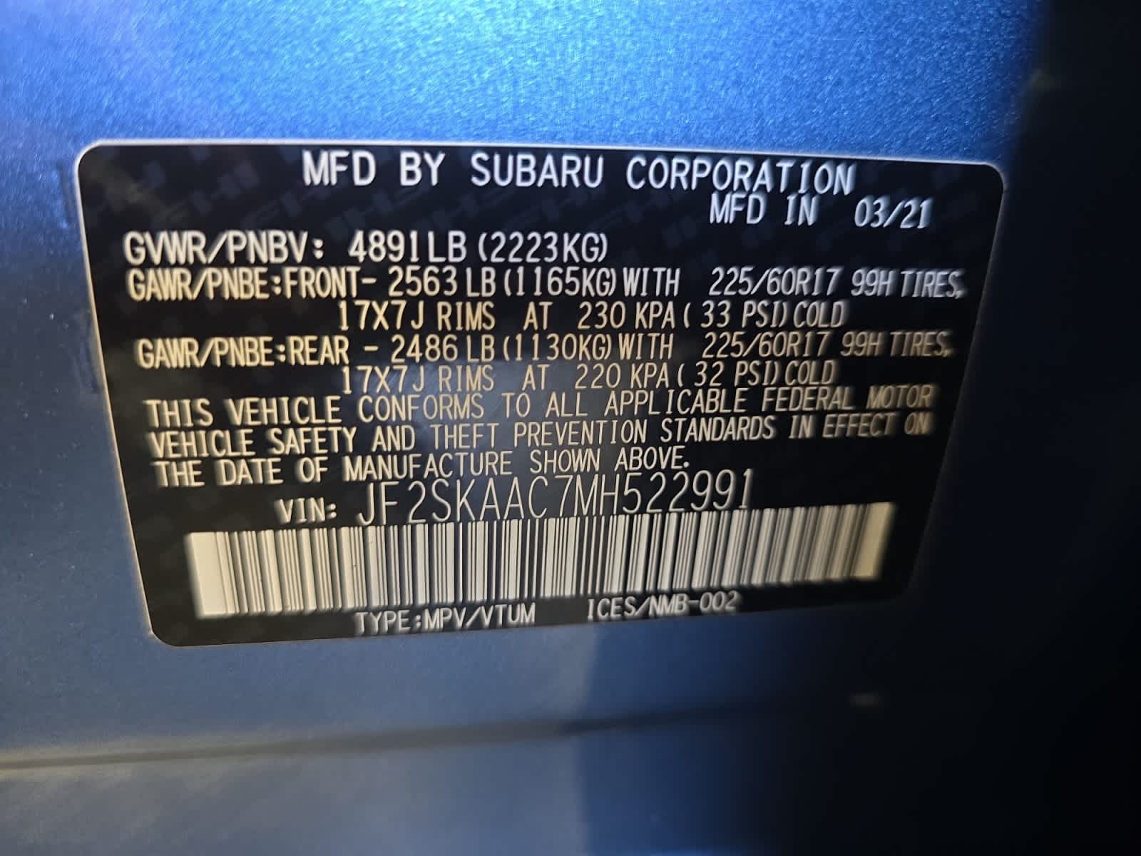 used 2021 Subaru Forester car, priced at $20,834